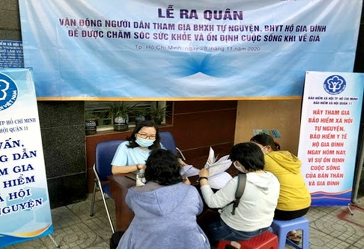 tuyen truyen ve BHXH tu nguyen